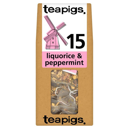 Teapigs Liquorice & Peppermint Tea Bags 15 per pack Botiga