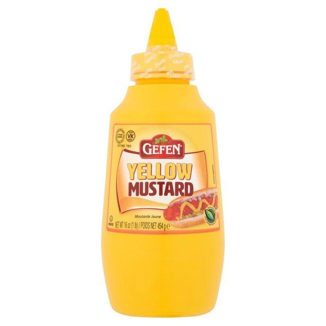 Gefen Yellow Mustard 454g Botiga