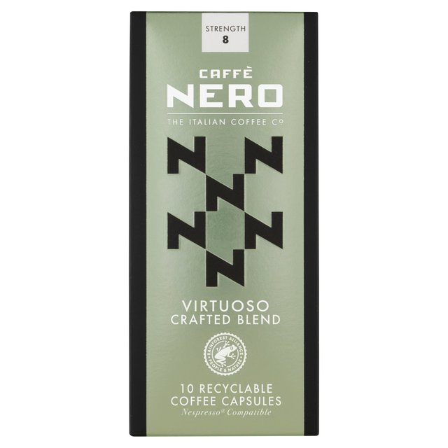 Caffe Nero Virtuoso Capsules 10 per pack Botiga