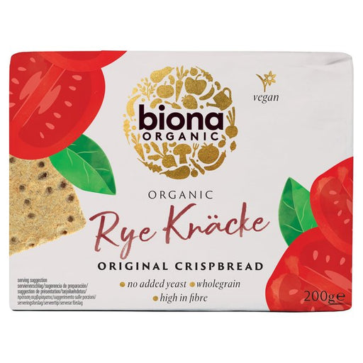 Biona Organic Original Rye Crispbread 200g Botiga