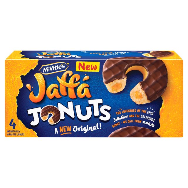 McVitie's Jaffa Jonuts Multipack 4 x 43g Botiga