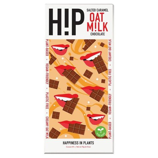 H!P Salted Caramel Oat M!lk Chocolate 70g Botiga