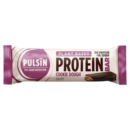 Pulsin Cookie Dough Vegan Protein Bar 57g Botiga