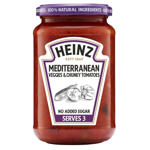 Heinz Tomato & Mediterranean Veg Pasta Sauce 350g Botiga