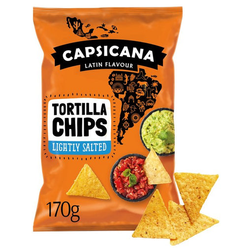 Capsicana Mexican Lightly Salted Tortilla Chips Gluten Free 170g Botiga