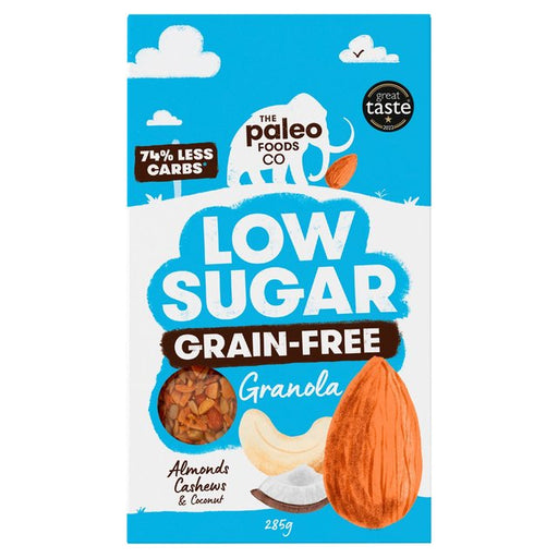 The Paleo Foods Co Low Sugar Grain-Free Granola 285g Botiga