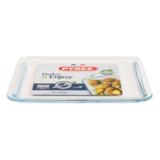 Pyrex Small Glass Baking & Oven Tray 25cm N/A Botiga