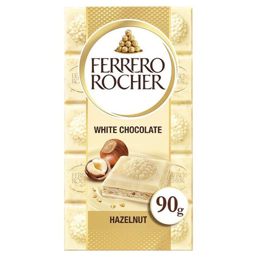 Ferrero Rocher White Chocolate Bar 90g Botiga