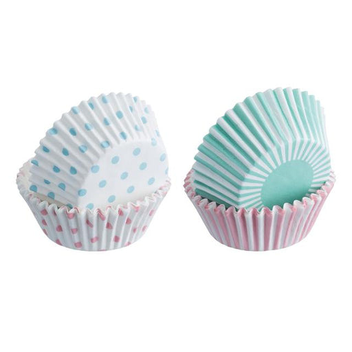 Mixed Pastel Cupcake Cases 100 per pack Botiga