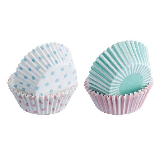 Mixed Pastel Cupcake Cases 100 per pack Botiga