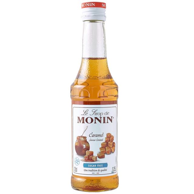 Monin Sugar Free Caramel Syrup 250ml Botiga