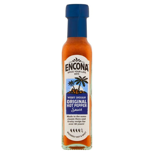 Encona Original Hot Pepper Sauce 142ml Botiga