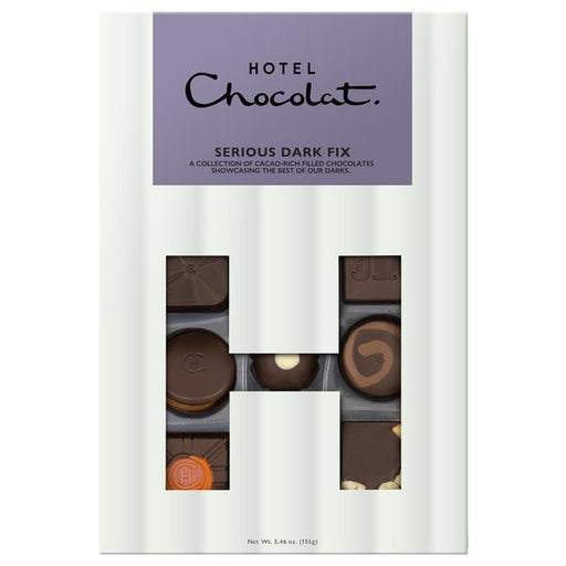 Hotel Chocolat - Serious Dark Fix H-box 155g Botiga