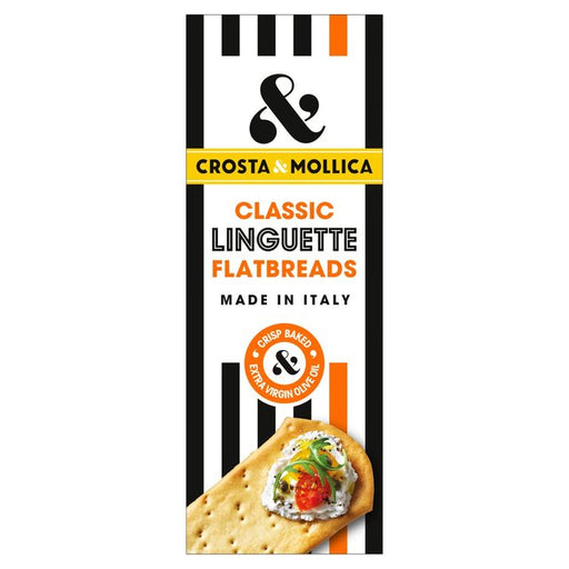 Crosta & Mollica Classic Linguette Flatbreads 150g Botiga