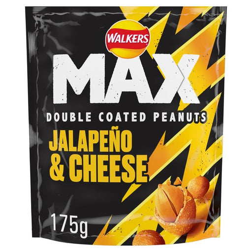 Walkers Max Strong Nuts Jalapeno & Cheese 175g Botiga