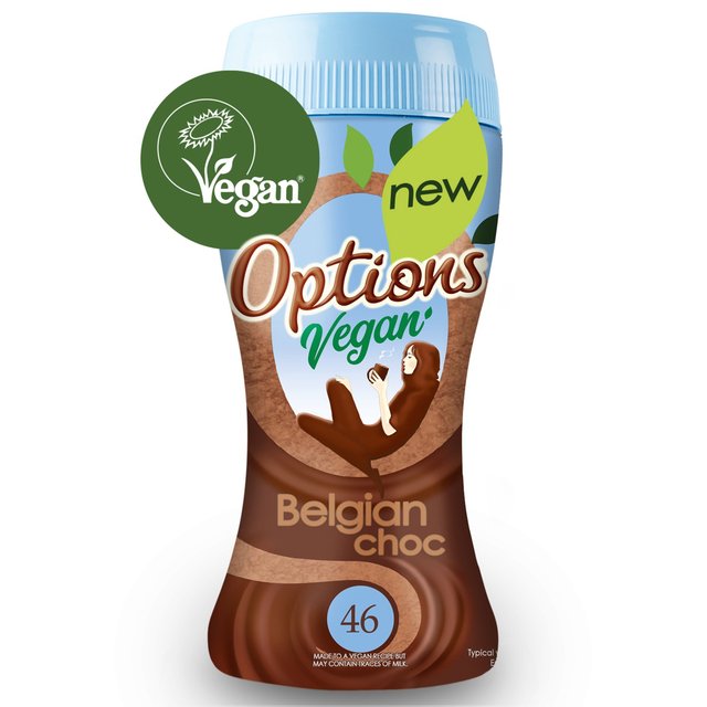 Options Vegan Belgian Hot Chocolate Jar 200g Botiga