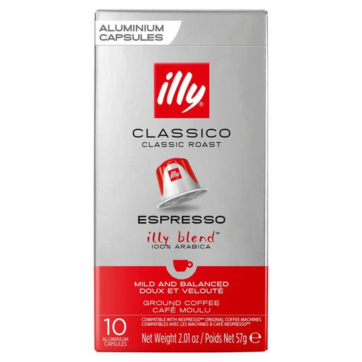 illy Classico Espresso Capsules (10) 10 per pack Botiga