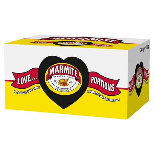 Marmite Yeast Extract Love Portions Spread 24 x 8g Botiga