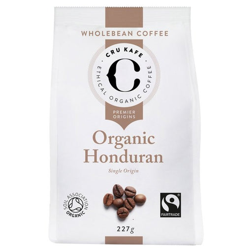 CRU Kafe Organic Fairtrade Honduran Coffee Beans 227g Botiga