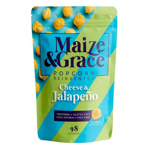 Maize & Grace Cheese & Jalapeno Popcorn 46g Botiga