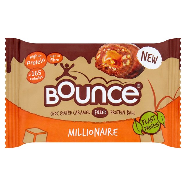 Bounce Dipped Caramel Millionaire Protein Ball 40g Botiga