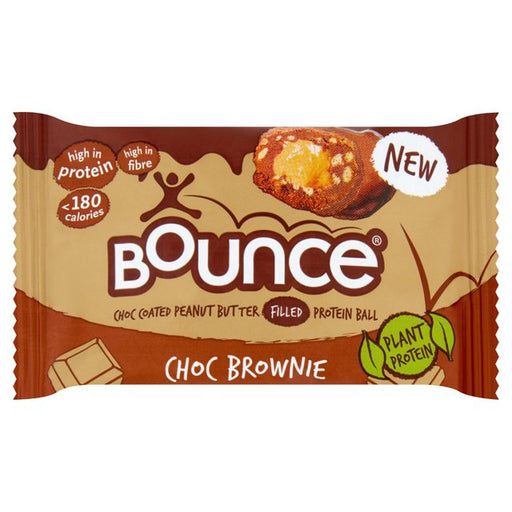 Bounce Dipped Choc Brownie Protein Ball 40g Botiga