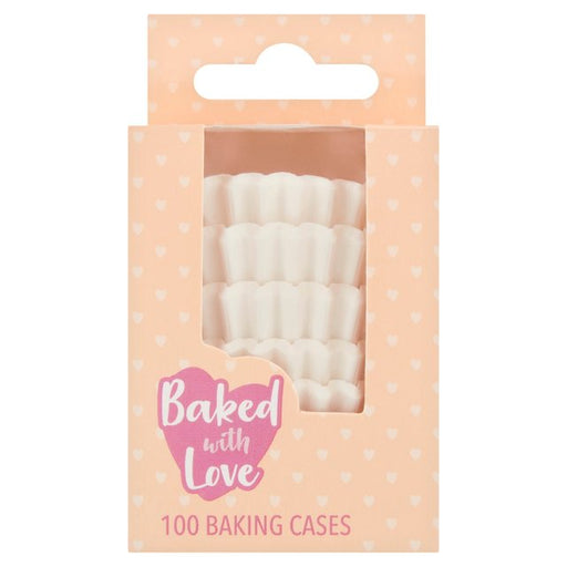 Mini White Cupcake Cases 100 per pack Botiga