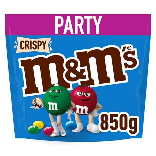 M&M's Crispy Milk Chocolate Party Mix Bulk Snack Bag 850g Botiga