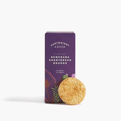 Cartwright & Butler Demerara Shortbread Rounds 200g Botiga