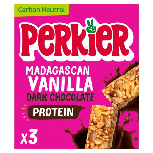 Perkier Madagascan Vanilla & Dark Chocolate Bar 3 x 37g Botiga