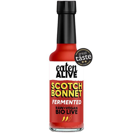 Eaten Alive Scotch Bonnet Fermented Hot Sauce 150ml Botiga