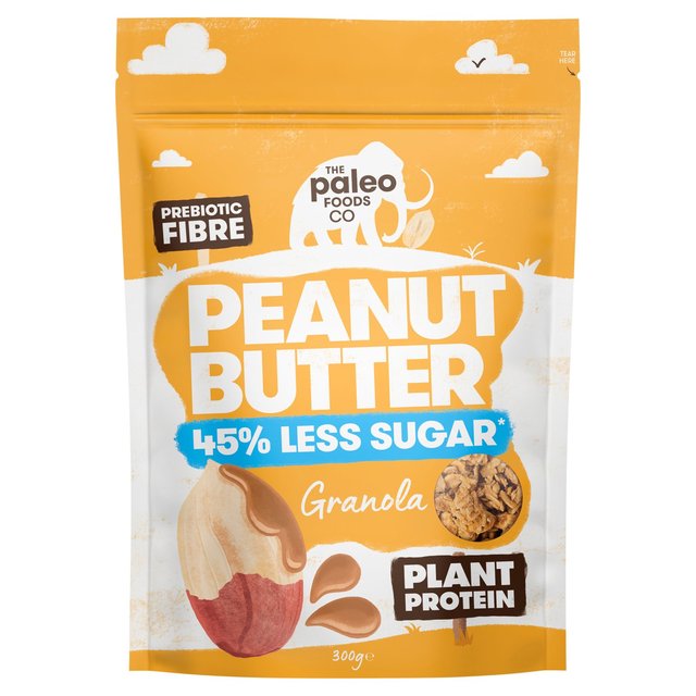 The Paleo Foods Co Peanut Butter Granola 300g Botiga