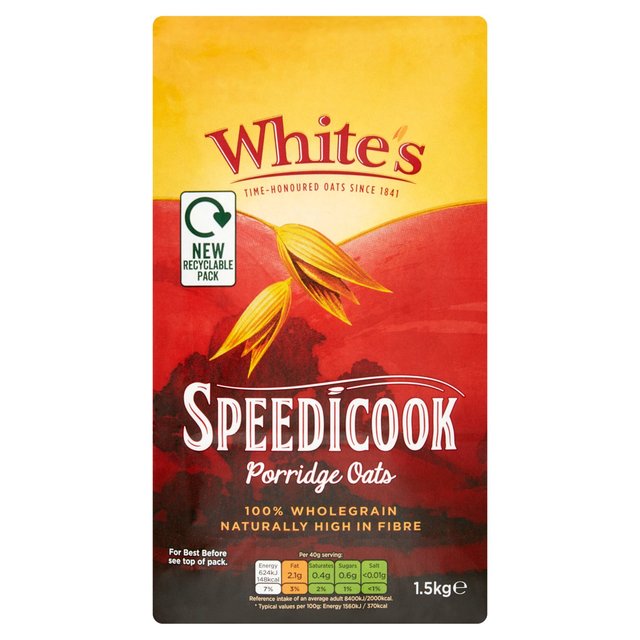 White's Speedicook Porridge Oats 1.5kg Botiga