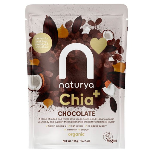 Naturya Organic Chocolate Chia+ Pudding 175g Botiga