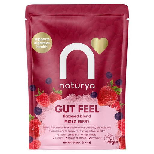 Naturya Gut Feel Mixed Berry Flaxseed Blend 240g Botiga