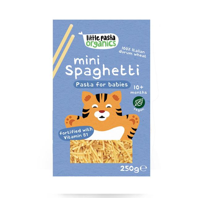 Little Pasta Organics Mini Spaghetti Baby Pasta, 10 mths+ 250g Botiga