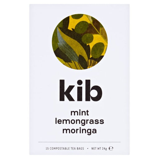 Kib Mint, Lemongrass, Moringa Herbal Tea 15 per pack Botiga