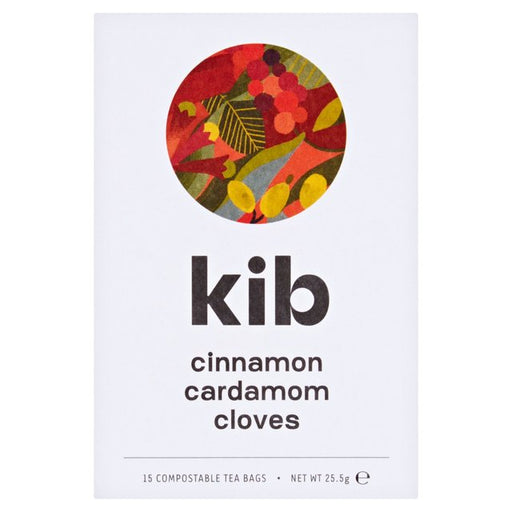Kib Cinnamon, Cardamom, Cloves Herbal Tea 15 per pack Botiga