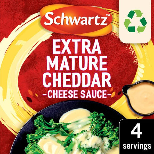 Schwartz Extra Mature Cheddar Cheese Sauce 30g Botiga