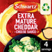 Schwartz Extra Mature Cheddar Cheese Sauce 30g Botiga