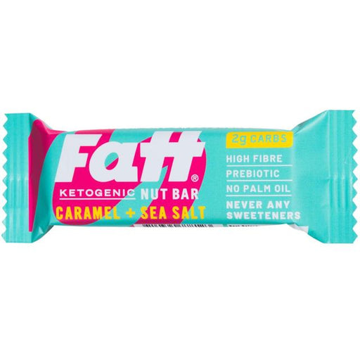 Fatt Caramel & Sea Salt Ketogenic Nut Bar 30g Botiga