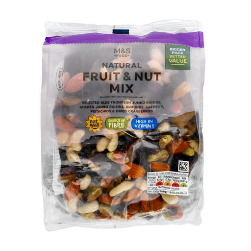 M&S Natural Fruit & Nut Mix 750g Botiga