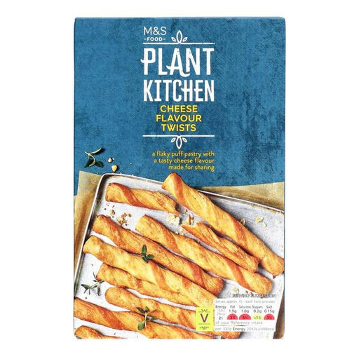 M&S Plant Kitchen Cheese Flavour Twists 125g Botiga