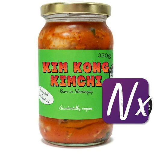 Kim Kong Kimchi Unpasteurised Vegan Kimchi 330g Botiga