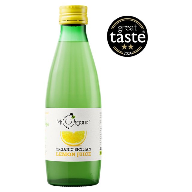 Mr Organic Sicilian Lemon Juice 250ml Botiga