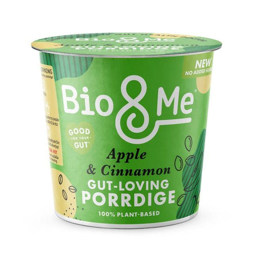 Bio&Me Apple & Cinnamon Gut-Loving Porridge Pot 58g Botiga