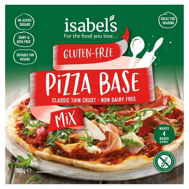 Isabel's Gluten Free Pizza Base Mix 300g Botiga