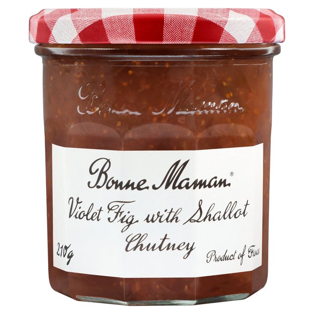 Bonne Maman Violet Fig with Shallot Chutney 210g Botiga