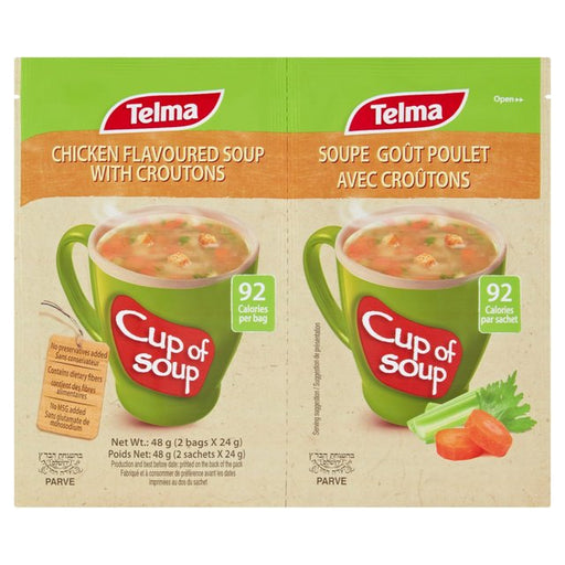 Telma Cup of Soup Chicken Flavour 2 x 24g Botiga