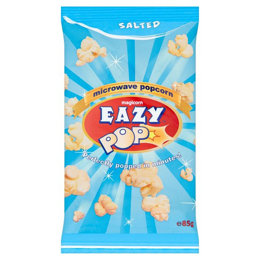 EAZYPOP Microwave Popcorn - Salt flavour 85g Botiga